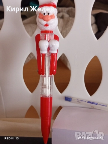 Химикал сувенир ДЯДО КОЛЕДА за КОЛЕКЦИЯ ДЕКОРАЦИЯ 50592, снимка 5 - Други ценни предмети - 51747661