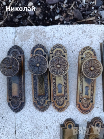 Старинни брави и дръжки, снимка 7 - Антикварни и старинни предмети - 54184302