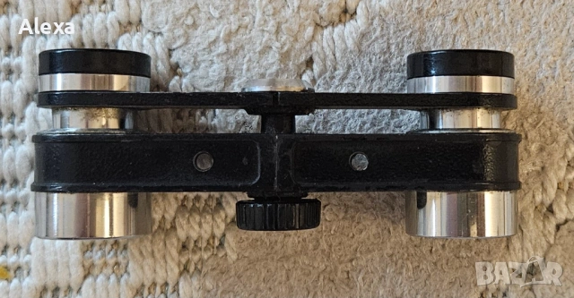 Ретро театрален бинокъл ROW Luxostar Германия ГДР Колекционерски, снимка 3 - Антикварни и старинни предмети - 53760104