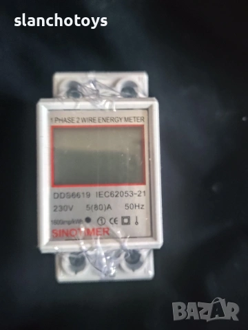 Битов електромер за домашна употреба 80A натоварване,монофазен, снимка 4 - Други стоки за дома - 53246650