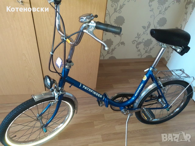 Немски сгъваеми ретро велосипеди 20цола,добре запазени и подържани., снимка 14 - Велосипеди - 53653342