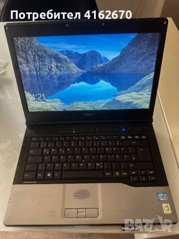  Лаптоп Fujitsu LifeBook – i5, 4GB RAM, 500GB HDD – Windows 10 Pro
