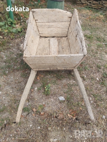 Стара дървена количка,робичка., снимка 4 - Декорация за дома - 51681101