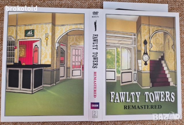 Fawlty Towers Remastered Complete Collection пълна DVD колекция, снимка 5 - DVD филми - 53234120