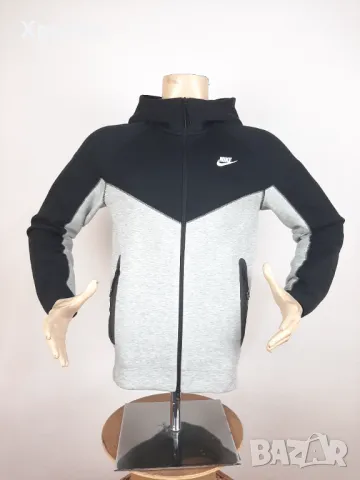 Nike Tech Fleece - Оригинално мъжко горнище размер S, снимка 1 - Спортни дрехи, екипи - 47463173