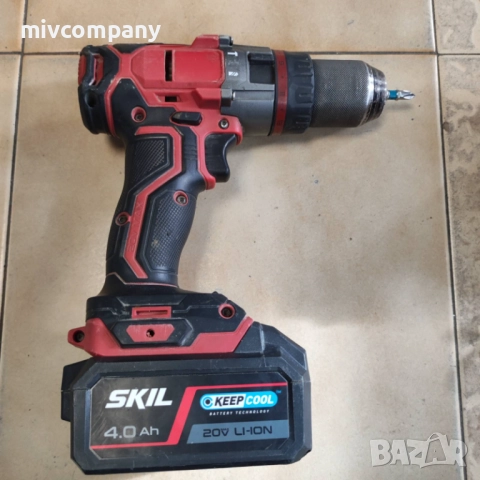 Акумулаторен  Винтоверт Skil Brushless, снимка 3 - Винтоверти - 52447641