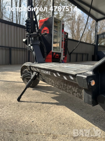 Електрическа тротинетка Yume Hawk 2x1200w 60v 22.5Ah, снимка 10 - Друга електроника - 54090704