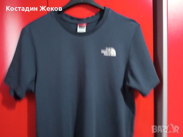 Страхотна оригинална тениска памучна. Цвят графит.  THE NORTH FACE., снимка 5 - Тениски - 45082374