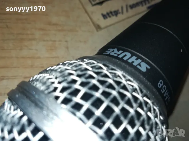 SHURE SM58 3008240837, снимка 9 - Микрофони - 47070332