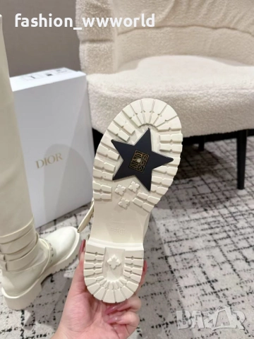 Дамски ботуши Dior 40/41 реплика, снимка 3 - Дамски ботуши - 52567871