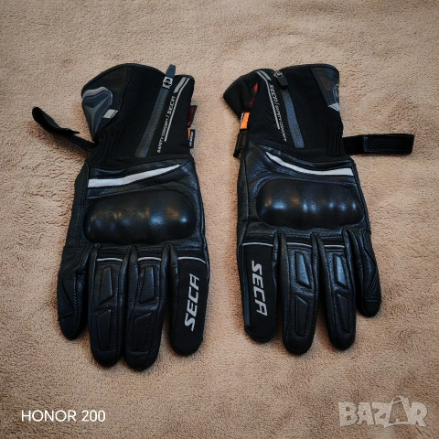 Мото ръкавици SECA STORM BLACK. 
