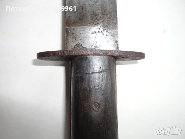 Старинен щурмови армейски нож окопна кама , снимка 10 - Ножове - 51287037