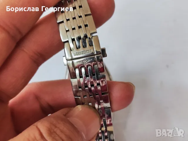 Кварцов часовник Longines, снимка 4 - Мъжки - 48687056