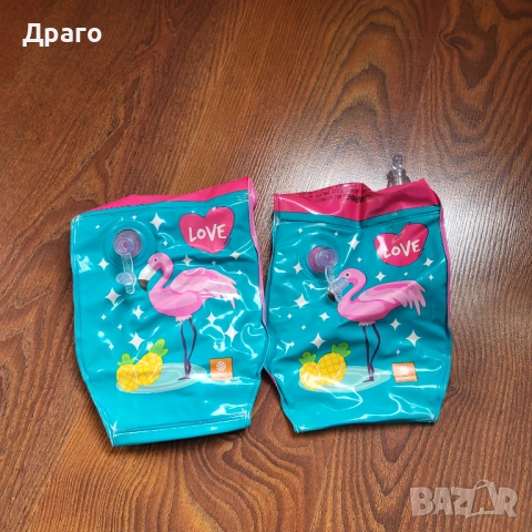  Плувки за плуване надуваеми - оранжеви и сини, снимка 4 - Други стоки за дома - 52347489