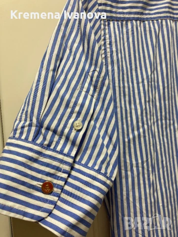 RALPH LAUREN Wilda striped shirt dress, размер 4 (S/M), снимка 10 - Рокли - 51114374