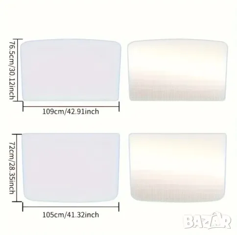 Оригинален Автомобилен Панорамен Слънцезащитен Сенник за Tesla Model Y 99% UV Защита!, снимка 3 - Аксесоари и консумативи - 50268348