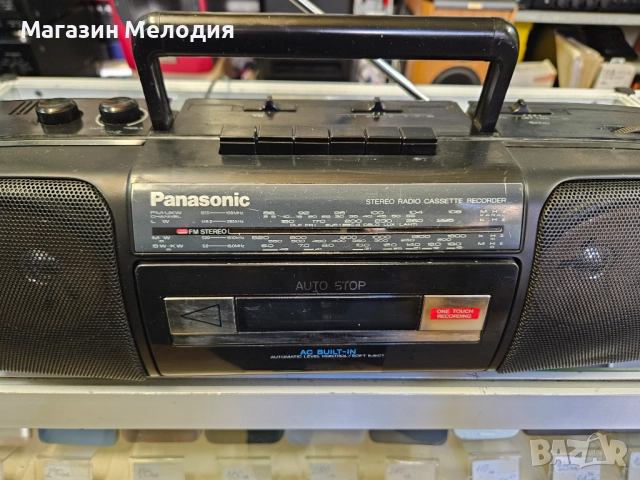 Радиокасетофон Panasonic RX-FS400 Работи само на радио (стрелката на радиото не се движи, но хваща в, снимка 4 - Радиокасетофони, транзистори - 51837105