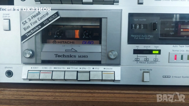 Дек Techniks RS-M263 (три глави), снимка 7 - Декове - 53490982