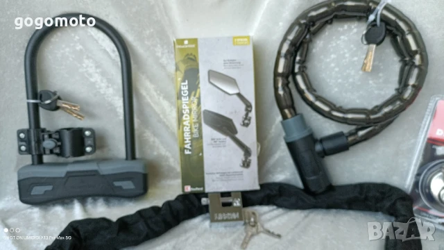 Огледала комплект за мотор и колело, мото вело огледала комплект , снимка 14 - Части за велосипеди - 51332545