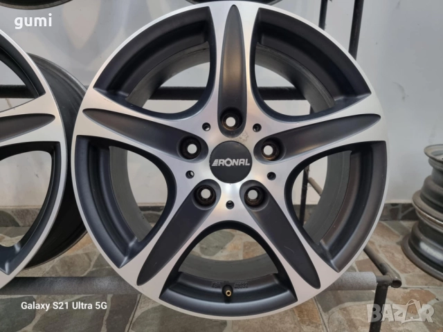 4бр 17ски джанти RONAL за AUDI Q7, VW TOUAREG 5х130мм A170624 , снимка 4 - Гуми и джанти - 51780524