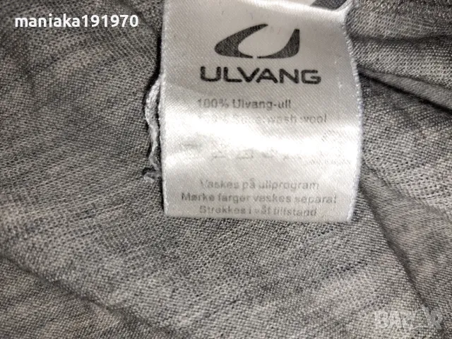 Ulvang (М) мъжка мерино блуза мерино 100% Merino Wool , снимка 5 - Тениски - 47133750