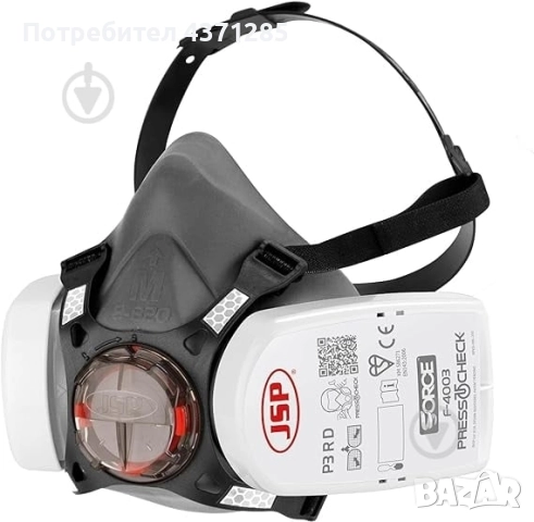 JSP дихателно защитна полумаска с филтри FORCE 8/P3, снимка 5 - Други инструменти - 51841174
