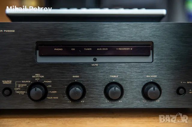 Интегриран усилвател Marantz PM6002 без забележка, снимка 4 - Ресийвъри, усилватели, смесителни пултове - 47043844