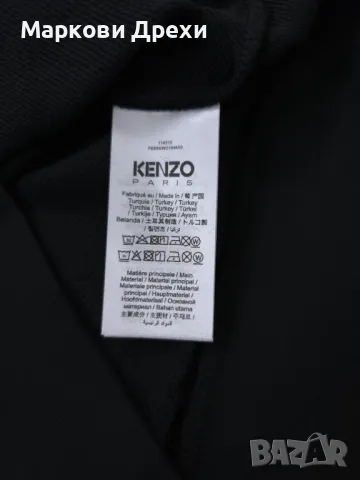 Kenzo черна блуза с бял шев китайски тигър, снимка 7 - Суичъри - 48733224