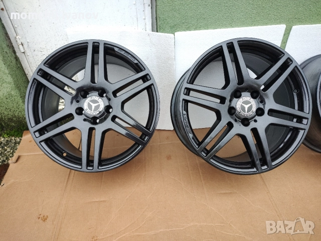18" оригинални AMG джанти за Мерцедес Ц класа и Е класа, спорт пакет, снимка 3 - Гуми и джанти - 52479277