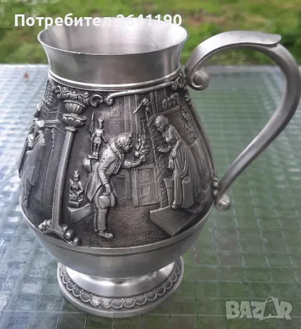 Предлагам  предмети Antik Vintage, изработени от калай 95%, снимка 3 - Антикварни и старинни предмети - 50015798