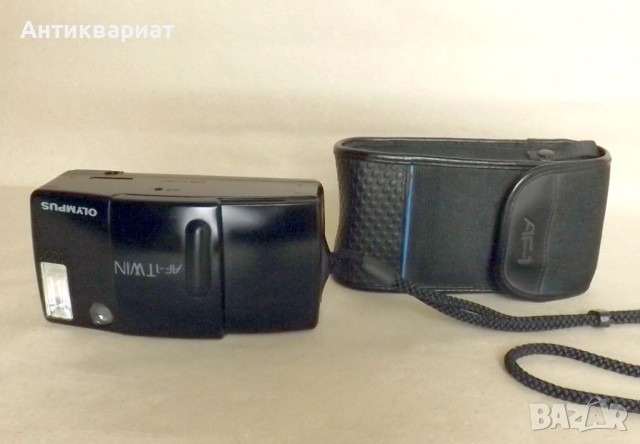 Работещ фотоапарат с 35 мм лента - Olympus AF-1 TWIN / Japan 