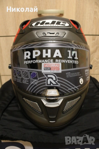 Мото Каска HJC Rpha 11, снимка 2 - Аксесоари и консумативи - 53387108