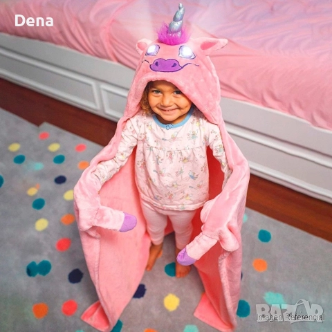 Светещо одеяло за деца, снимка 3 - Олекотени завивки и одеяла - 52576411