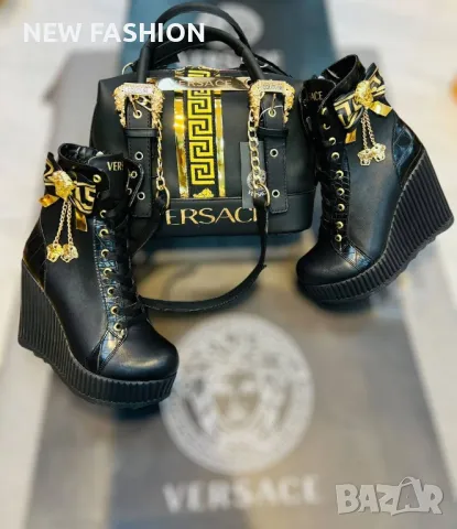 Дамски Обувки 🔥 VERSACE 🔥 LOUIS VUITTON 🔥, снимка 4 - Дамски ежедневни обувки - 48372424