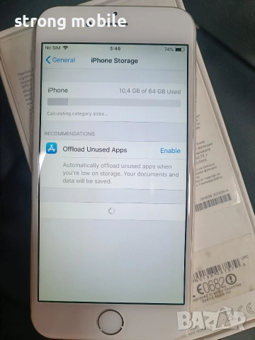 Iphone 6 ,64гб,Гаранция, снимка 9 - Apple iPhone - 54123774