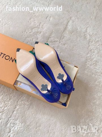 дамски елегантни обувки LOUIS VUITTON-реплика, снимка 3 - Дамски обувки на ток - 45389417