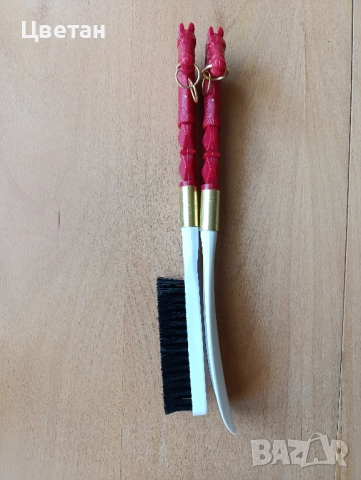 уникални четка за дрехи и обувалка, снимка 2 - Антикварни и старинни предмети - 52690336