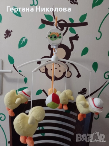 Музикална играчка за кошара с подарък допълнителни на бебешки играчки, снимка 5 - Музикални играчки - 52618500