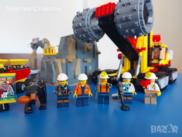 Лего Сити Мина/Lego City Mining Experts Site, снимка 2 - Конструктори - 46683610