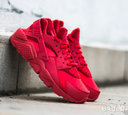 маратонки Nike Air Huarache Run 'All Red' номер 41-42, снимка 2 - Маратонки - 47481858