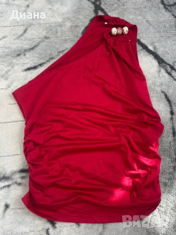 Дамски червен потник, снимка 2 - Потници - 52704658