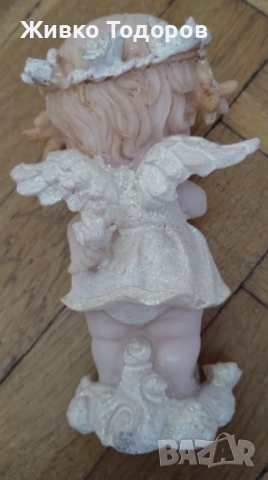 Фигурки на Ангели (момче/момиче) от смола (14х7см.), снимка 9 - Статуетки - 51487159