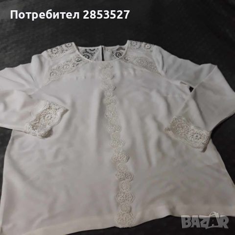 Бяла Дамска Риза, снимка 4 - Ризи - 45456637