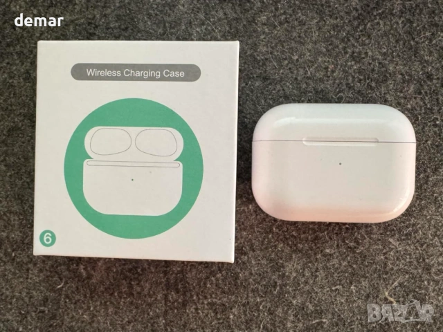 Безжичен заряден калъф, съвместим с AirPods Pro 1-во и 2-ро поколение (към Lightning), снимка 7 - Аксесоари за Apple - 53428359