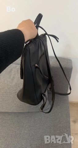 Lloyd Baker Genuine Leather , естествена кожа раница, маркова, снимка 8 - Раници - 51919993