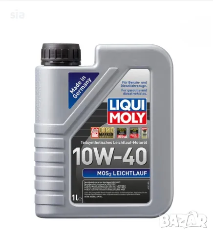 Полусинтетично масло с Молибден (MoS2) Liqui Moly 10W-40 1л., снимка 1 - Аксесоари и консумативи - 48811540