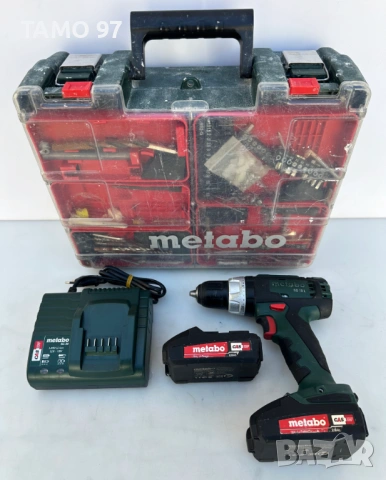 Metabo SB 18 L - Aкумулаторен ударен винтоверт 2x18V 2.0Ah
