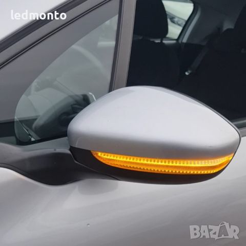 Динамични LED мигачи за огледало мигач огледало Peugeot 208, 2008 Citroen C3, C4 Corsa F, снимка 6 - Части - 45735040