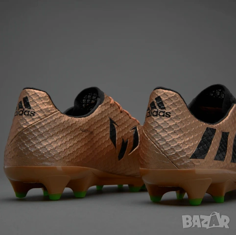 бутонки Adidas Messi 16.1 FG. Firm Ground Gold номер 43 1/3, снимка 3 - Футбол - 53966017