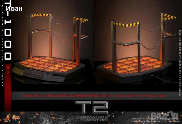 Hot Toys Terminator 2 / T - 1000 Master peace , снимка 12 - Колекции - 53906504